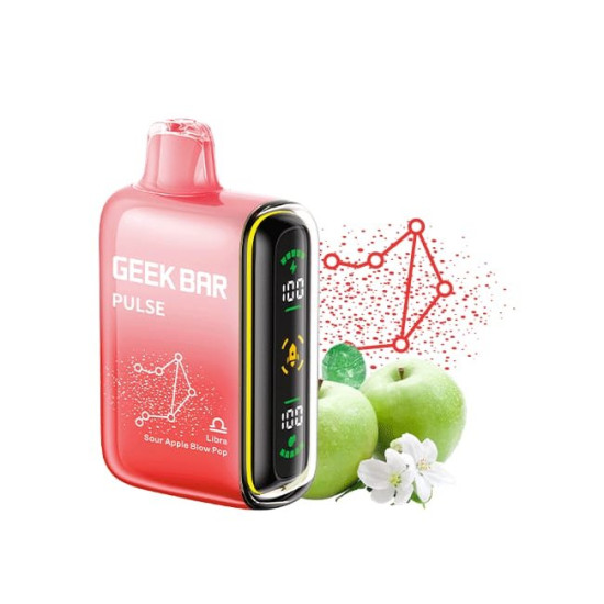 Geek Bar 15000 Puffs Sour Apple Geek Bar 15000 Puffs Sour Apple