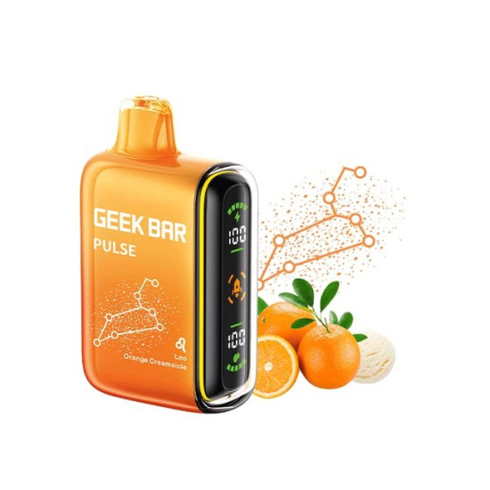 Geek Bar 15000 Puffs Orange Cream Geek Bar 15000 Puffs Orange Cream