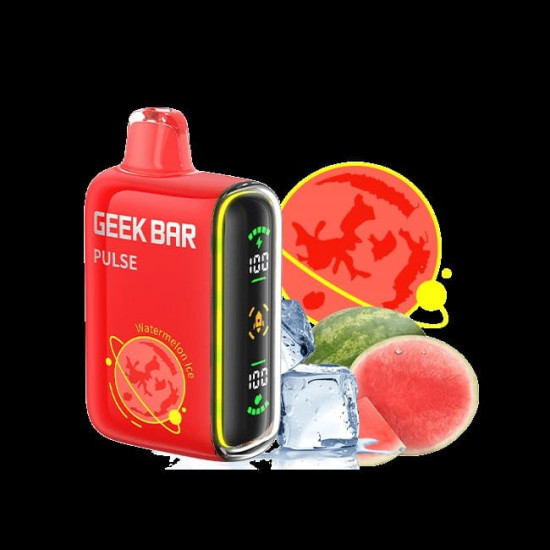 Geek Bar 15000 Puffs Watermelon Ice Geek Bar 15000 Puffs Watermelon Ice