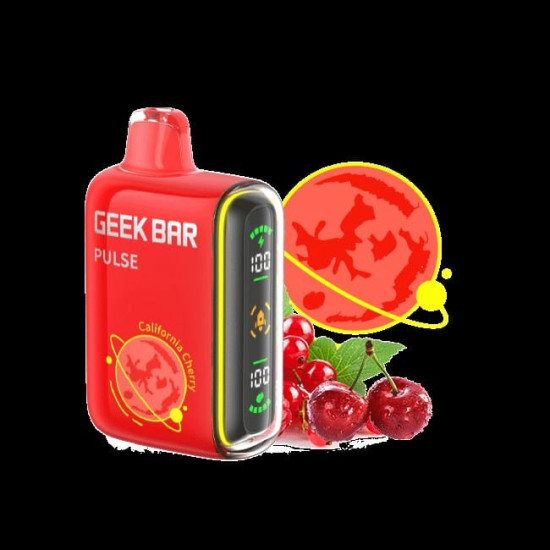 Geek Bar 15000 Puffs California cherry Geek Bar 15000 Puffs California cherry