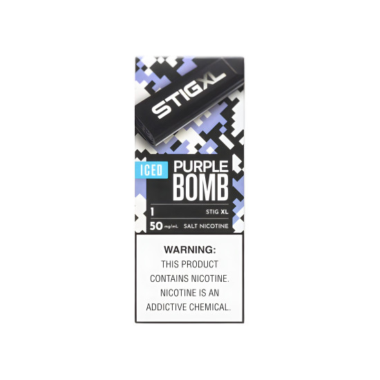 Vgod Stig XL 700 Puffs Purple Bomb Ice Vgod Stig XL 700 Puffs Purple Bomb Ice