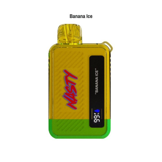 Nasty Bar Disposable 10000 puffs Banana ice Nasty Bar Disposable 10000 puffs Banana ice