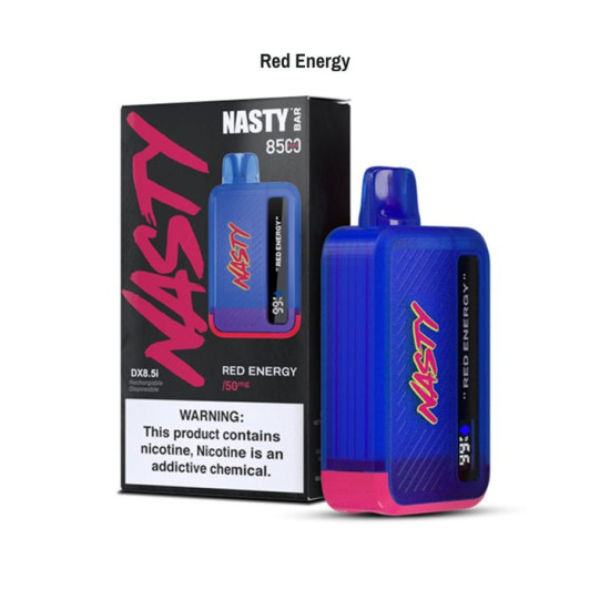 NASTY Bar Disposable 8500 Puff Red energy