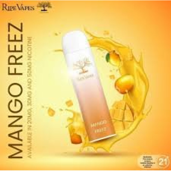Palm Ripe Vapes Mango Freez Palm Ripe Vapes Mango Freez