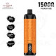 AlFakher Crown Bar 15000 puffs Peach Ice